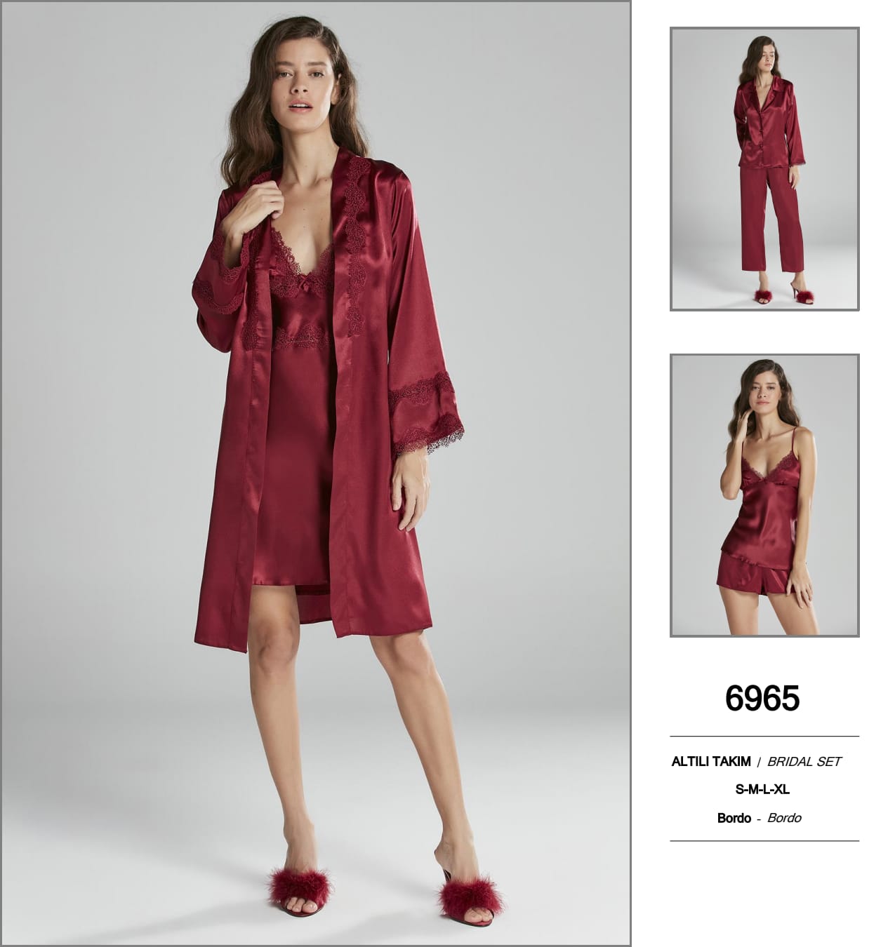 PİERRE CARDİN 6965 SATEN 6 LI SET