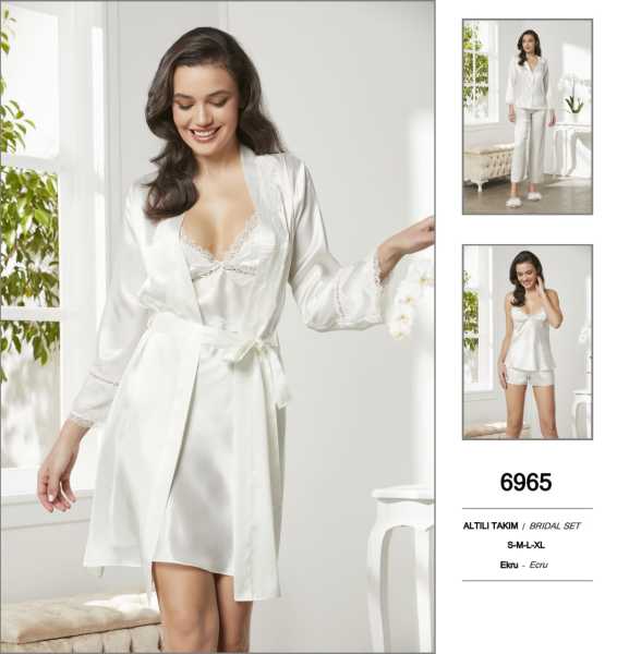 PİERRE CARDİN 6965 SATEN 6 LI SET