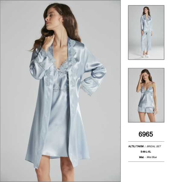 PİERRE CARDİN 6965 SATEN 6 LI SET