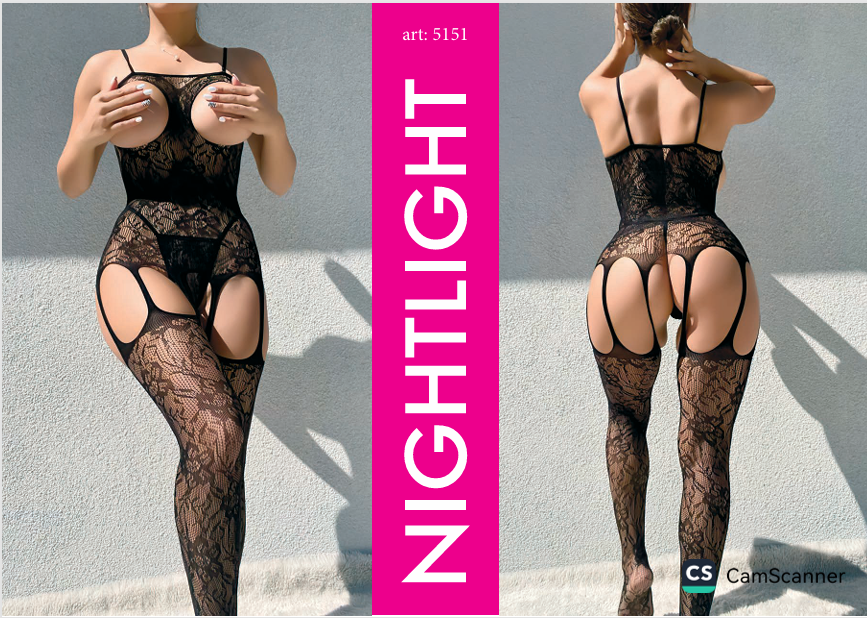 NIGHTLIGHT 5151 FANTAZİ VÜCUT ÇORABI