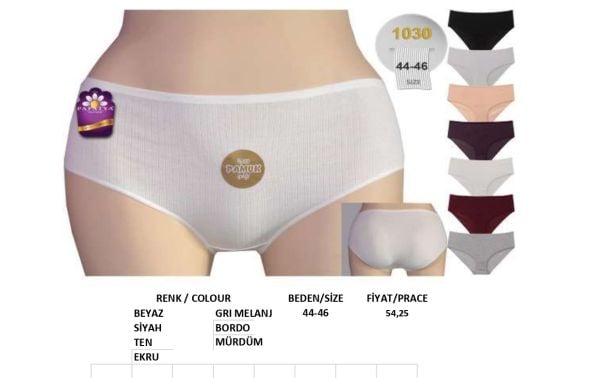 PAPATYA 1030 BAYAN BATTAL RİBANA BATO 44-46