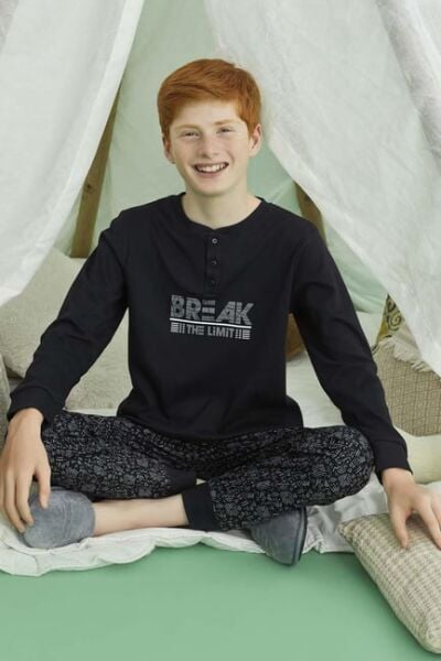 AYDOĞAN 240729 ERKEK GARSON İNTERLOK PİJAMA TAKIM