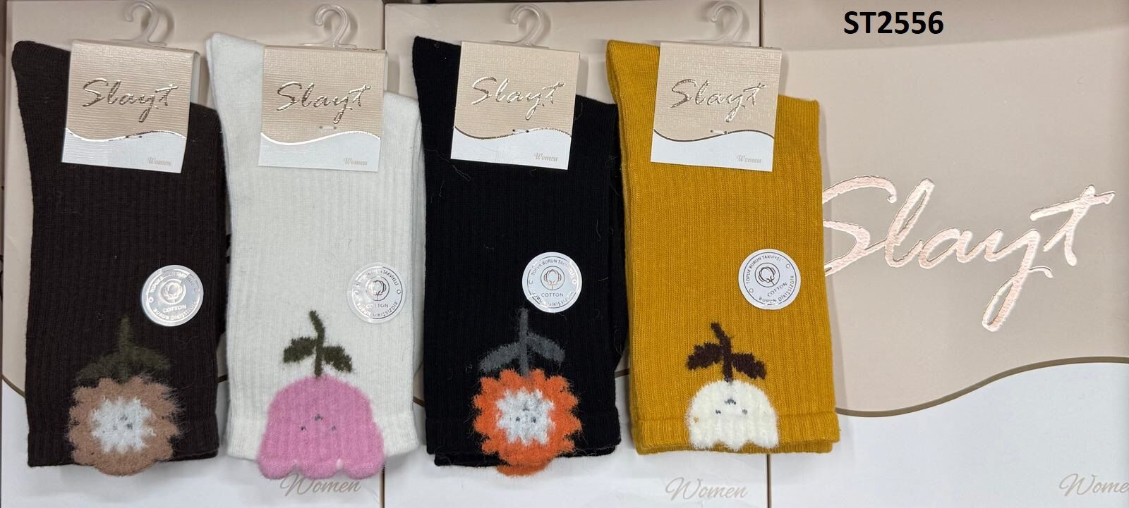 SLAYT ST2556 BAYAN YUMOS ÇİÇEKLİ SOKET