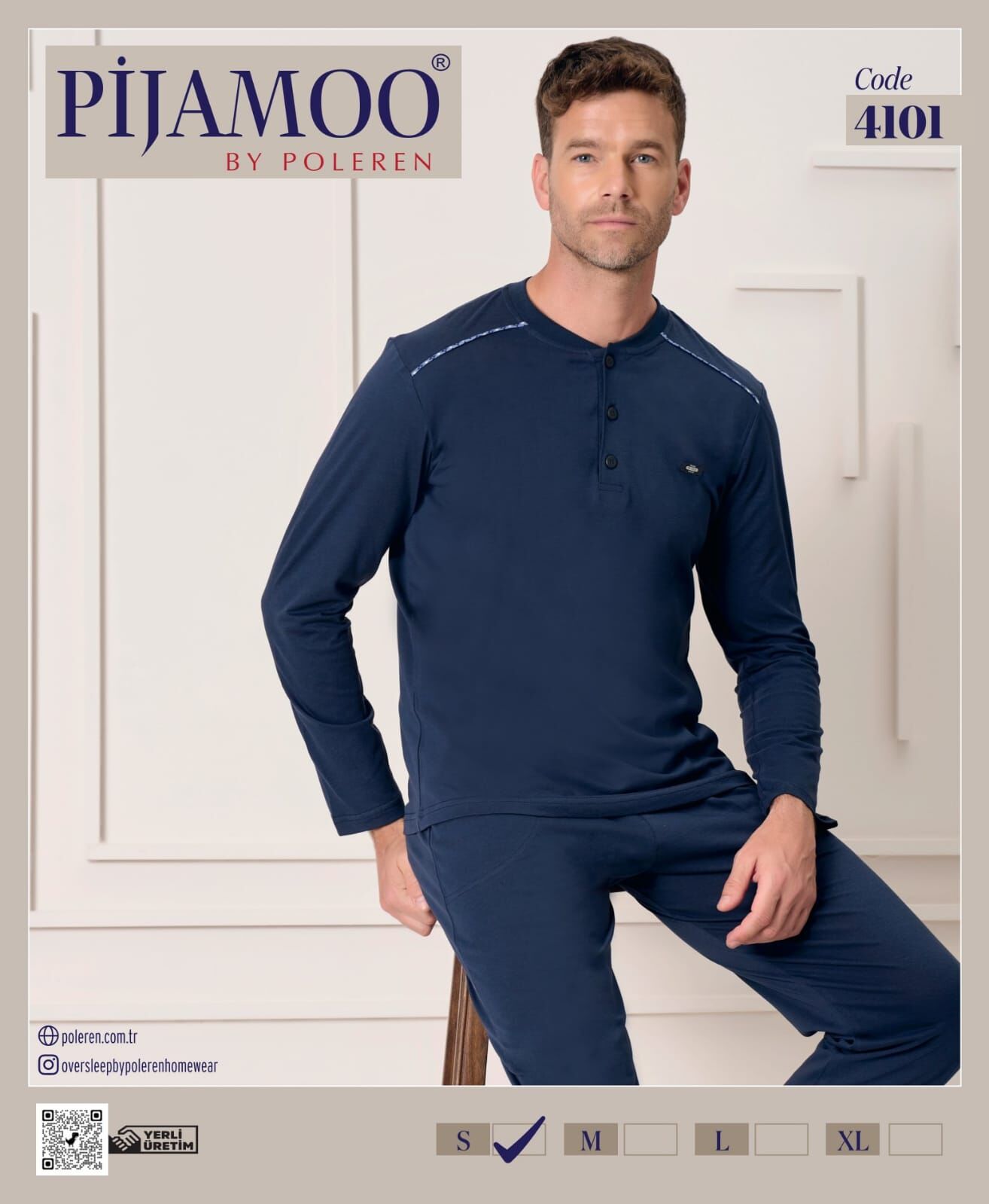 PİJAMOO 4101 ERKEK PİJAMA TAKIMI