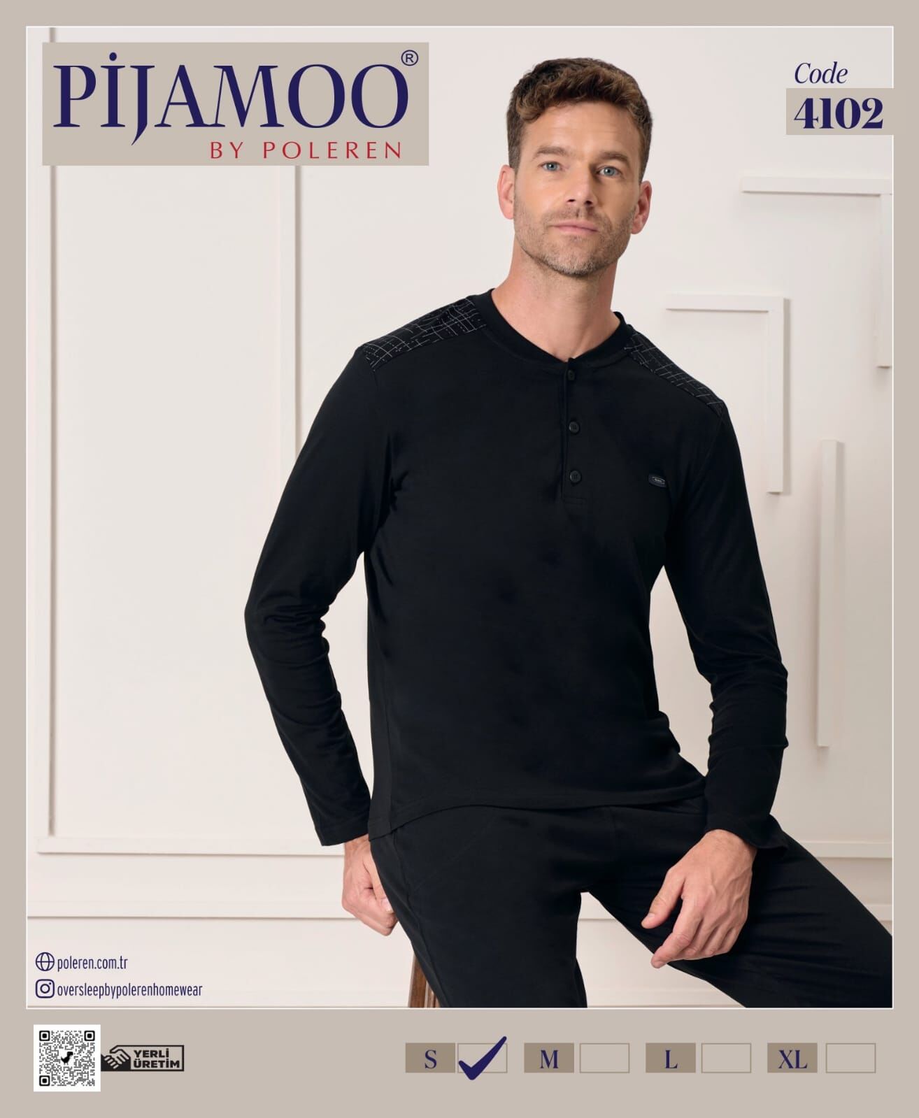 PİJAMOO 4102 ERKEK PİJAMA TAKIMI