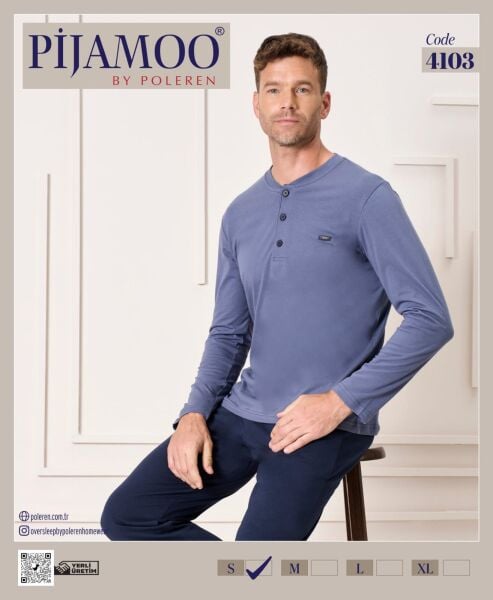 PİJAMOO 4103 ERKEK PİJAMA TAKIMI