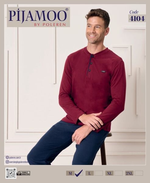 PİJAMOO 4104 ERKEK PİJAMA TAKIMI