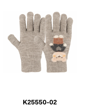KİTTİ K25550-02 ERKEK ÇOCUK ÖRME ELDİVEN 4-8 YAŞ