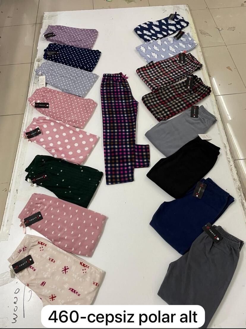 PİJAMONİ 460 BAYAN CEPSİZ POLAR ALT