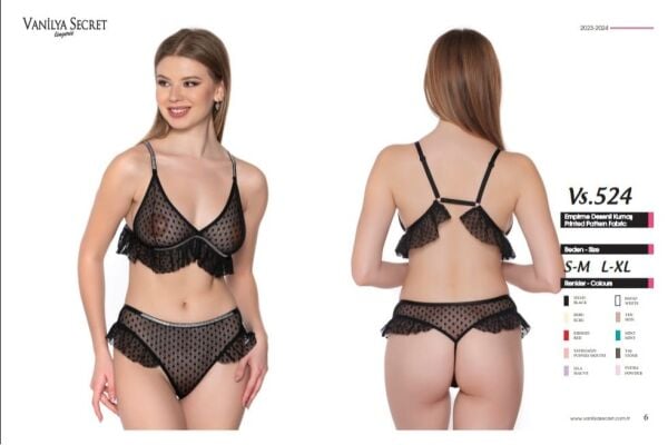 VANİLYA 0524 SÜTYEN TAKIM