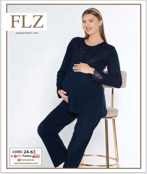 FLZ 24-63 BAYAN LOĞUSA PİJAMA TAKIMI