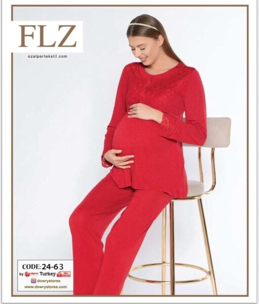 FLZ 24-63 BAYAN LOĞUSA PİJAMA TAKIMI