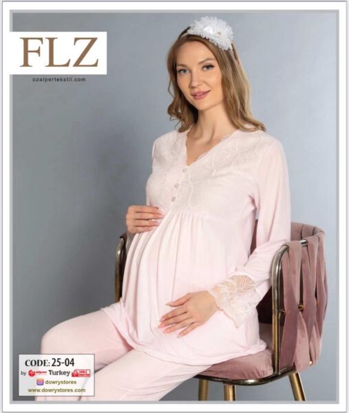 FLZ 25-04 BAYAN LOĞUSA PİJAMA TAKIMI