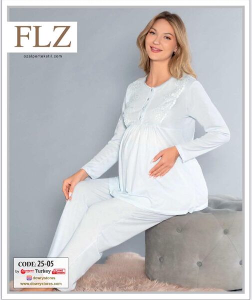 FLZ 25-05 BAYAN LOĞUSA PİJAMA TAKIMI