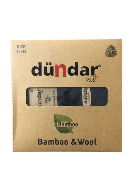 DÜNDAR 5923 ERKEK PLUS BAMBU YÜN ÇORAP