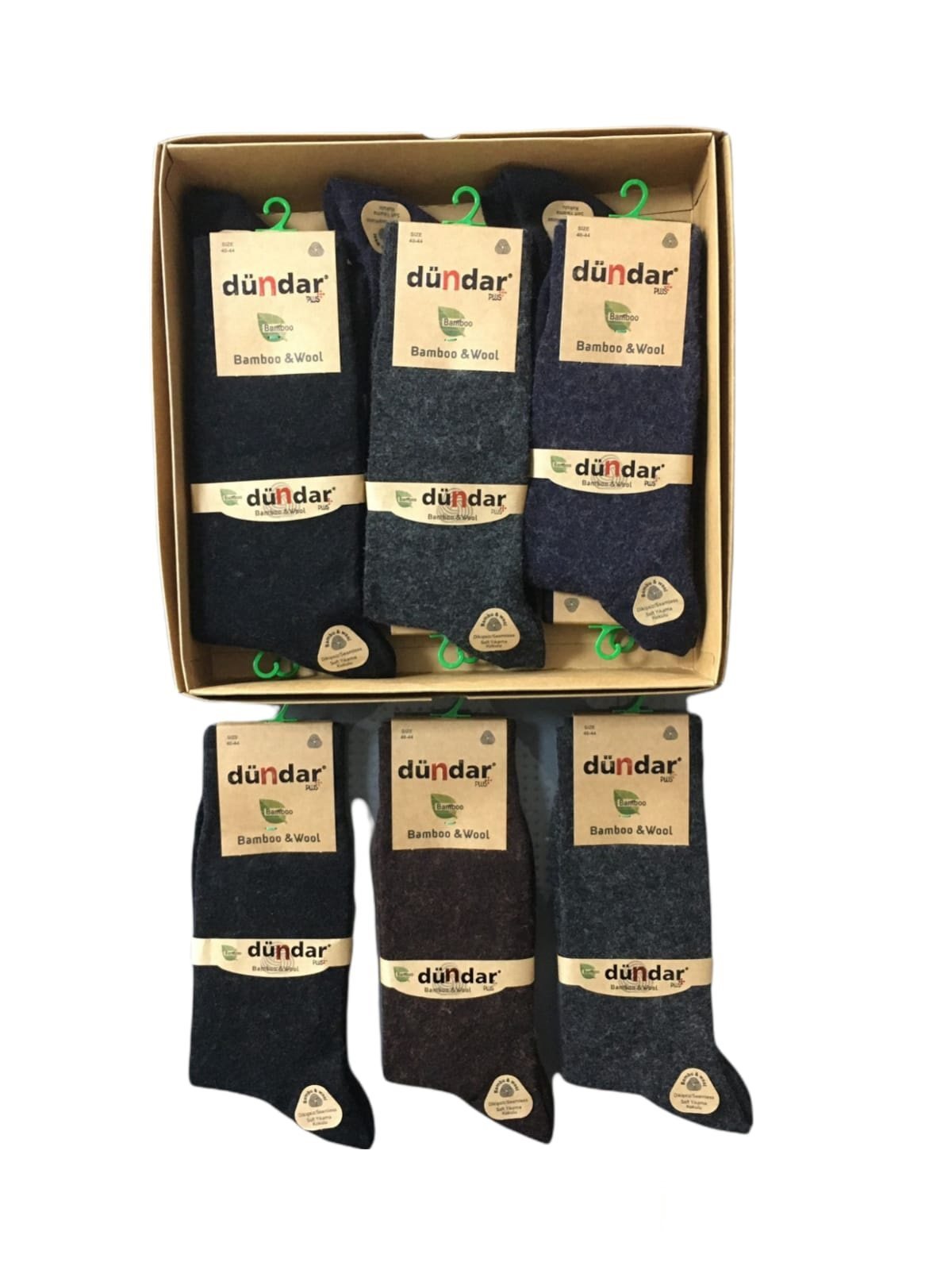 DÜNDAR 5923 ERKEK PLUS BAMBU YÜN ÇORAP