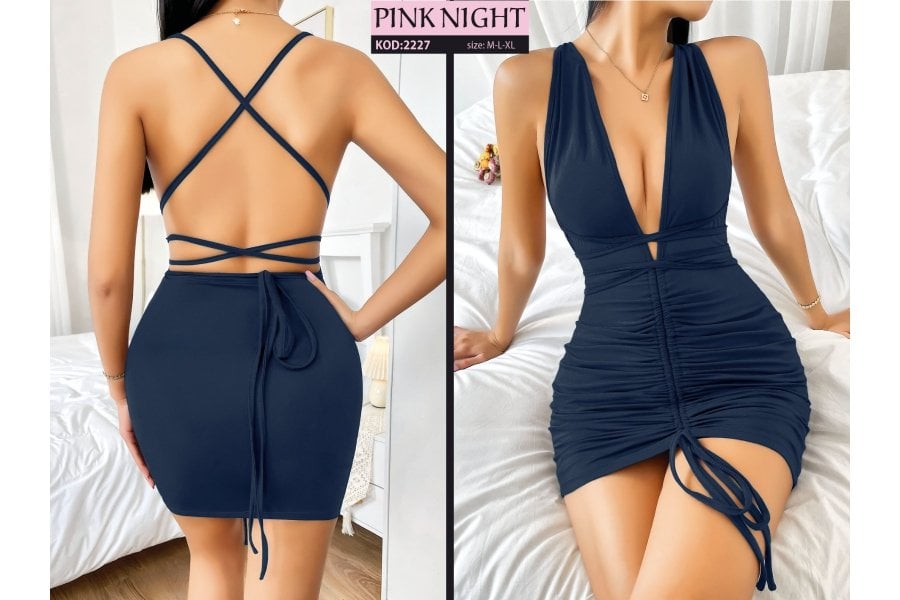 PINKNIGHT 2227 FANTAZİ ELBİSE M-L-XL