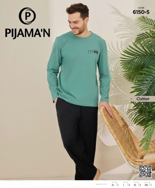 PİJAMAN 6150-5 ERKEK PENYE PİJAMA TAKIM