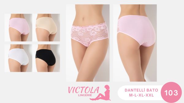 VİCTOLA 103 BAYAN DANTELLİ BATO