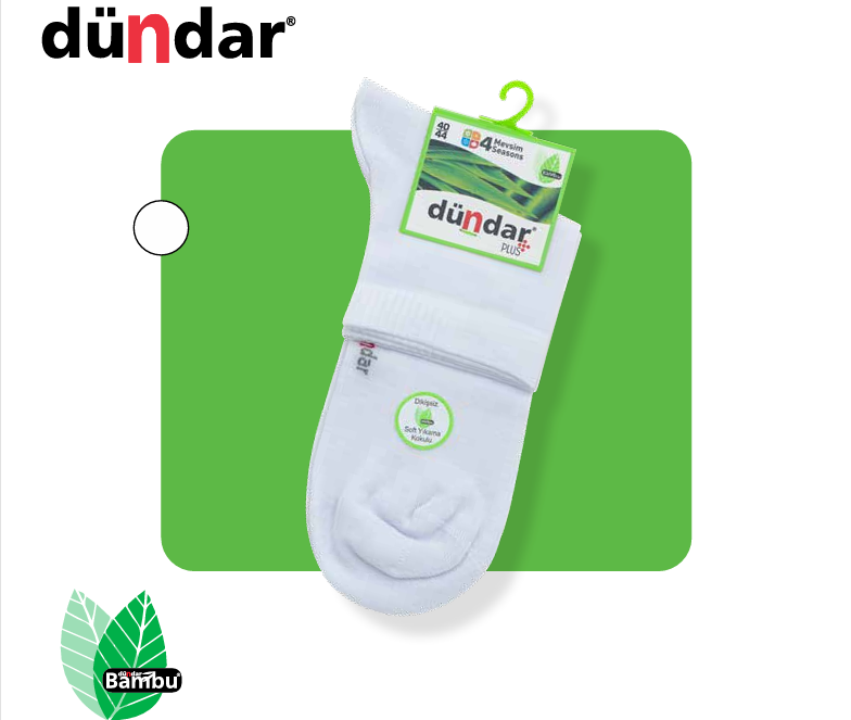 DÜNDAR 4131 ERKEK BAMBU PLUS KONÇ PATİK