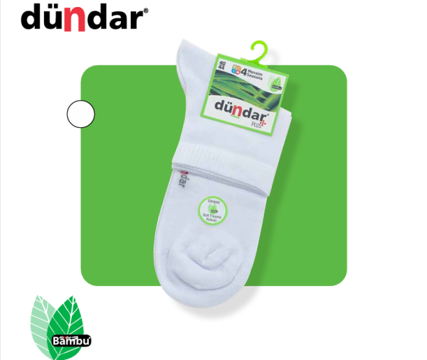 DÜNDAR 4131 ERKEK BAMBU PLUS KONÇ PATİK