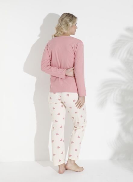 BOYRAZ 04051 BAYAN BERLİN İNTERLOK PİJAMA TAKIMI