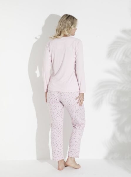 BOYRAZ 04045 BAYAN BERLİN İNTERLOK PİJAMA TAKIMI