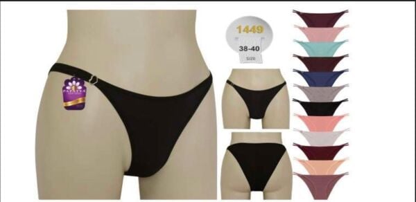 PAPATYA 1449 BAYAN BELİ KALP TOKALI BİKİNİ