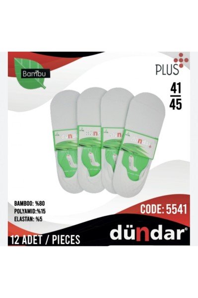 DÜNDAR 5541 ERKEK PLUS BAMBU BABET ÇORAP