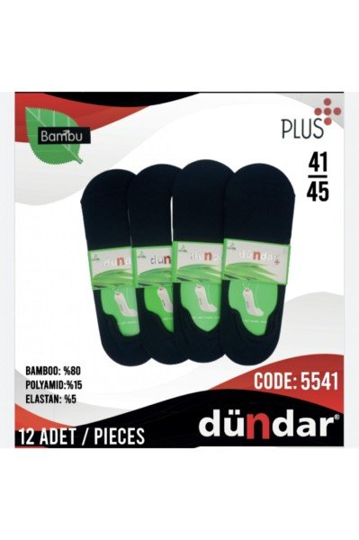 DÜNDAR 5541 ERKEK PLUS BAMBU BABET ÇORAP