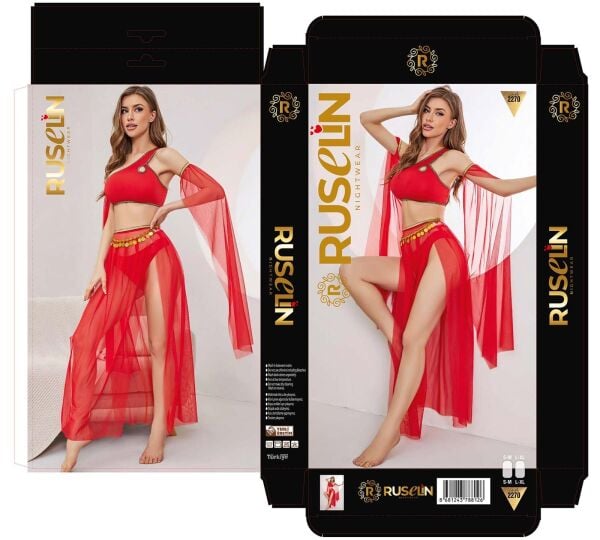 RUSELİN 2270 FANTAZİ DANSÖZ KIYAFETİ