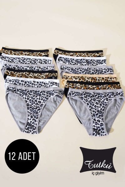 TUTKU 0740 BAYAN LEOPAR BİKİNİ