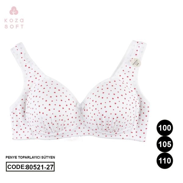 KOZA 80521 DESENLİ BATTAL TOPARLAYICI SÜTYEN
