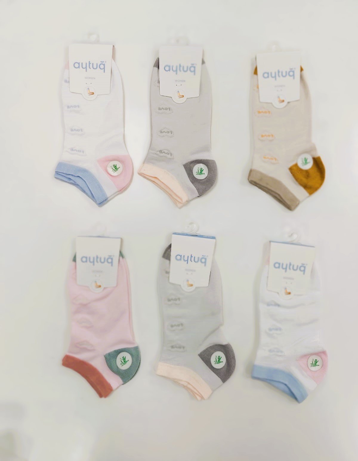 AYTUĞ 34279 BAYAN BAMBU PATİK DESEN 18