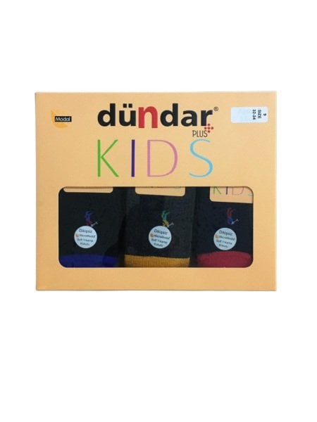 DÜNDAR 8177 ERKEK ÇOCUK PLUS MODAL ÇORAP