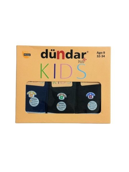 DÜNDAR 8177 ERKEK ÇOCUK PLUS MODAL ÇORAP
