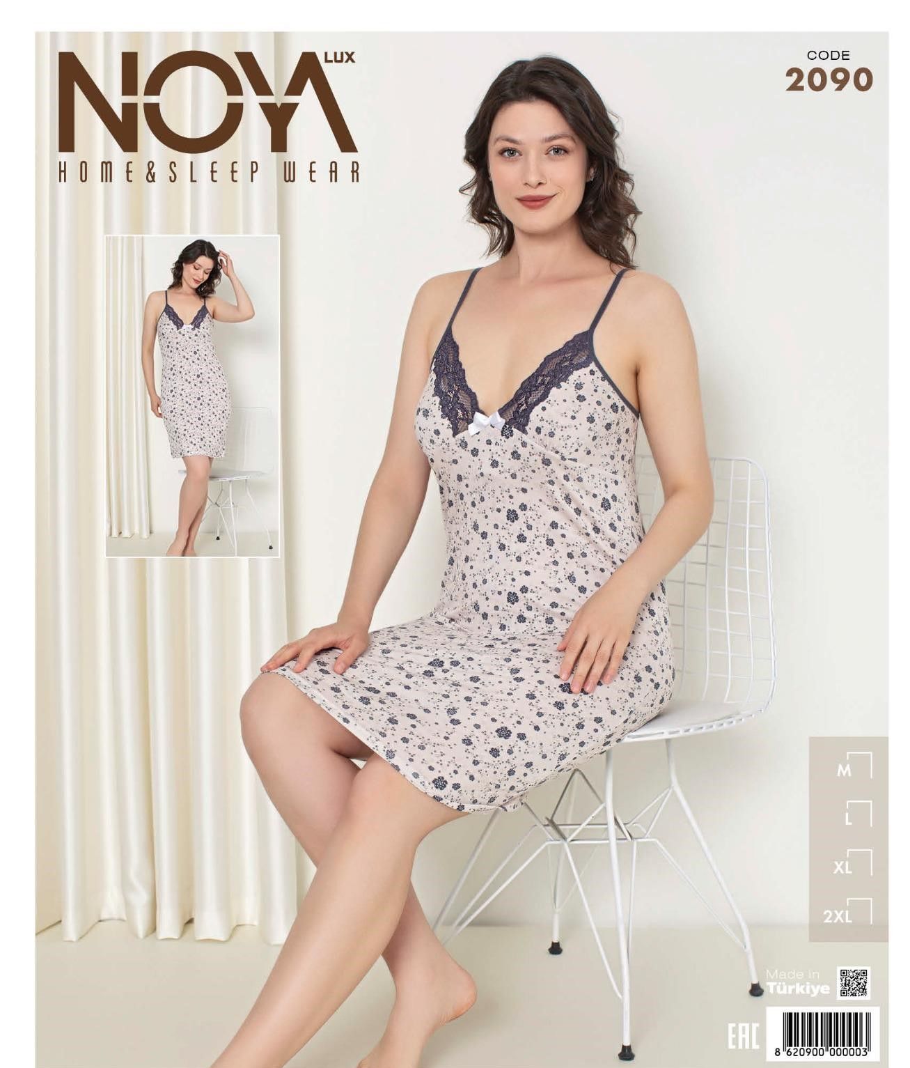 NOYA LUX 2090 BAYAN İP ASKILI GECELİK