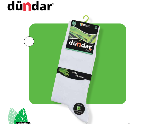 DÜNDAR 5602 ERKEK PLUS BAMBU LİKRALI ÇORAP