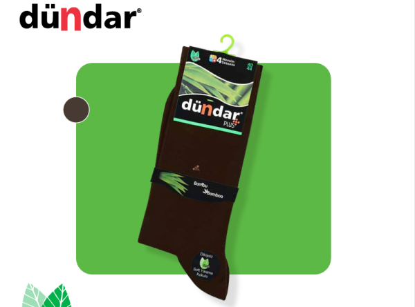 DÜNDAR 5602 ERKEK PLUS BAMBU LİKRALI ÇORAP