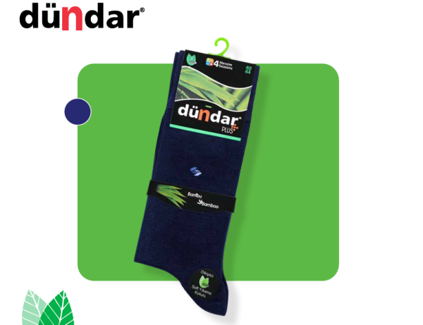 DÜNDAR 5602 ERKEK PLUS BAMBU LİKRALI ÇORAP