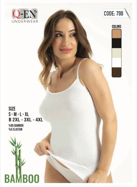 Q-EN 700 BAYAN BAMBU İP ASKI ATLET