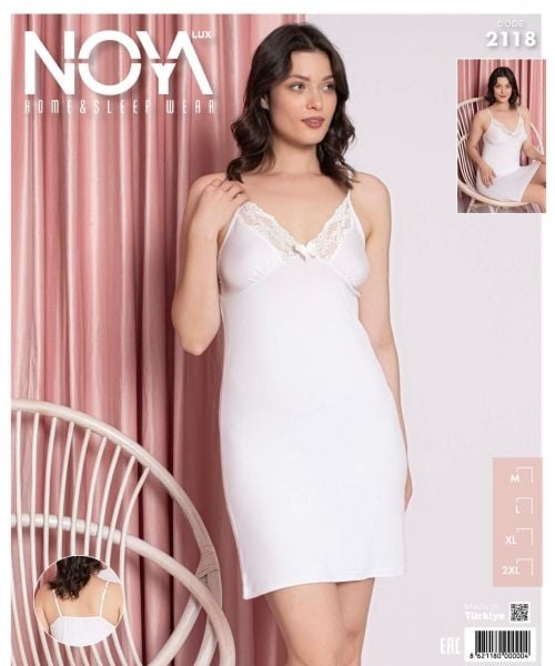 NOYA LUX 2118 BAYAN İP ASKILI GECELİK