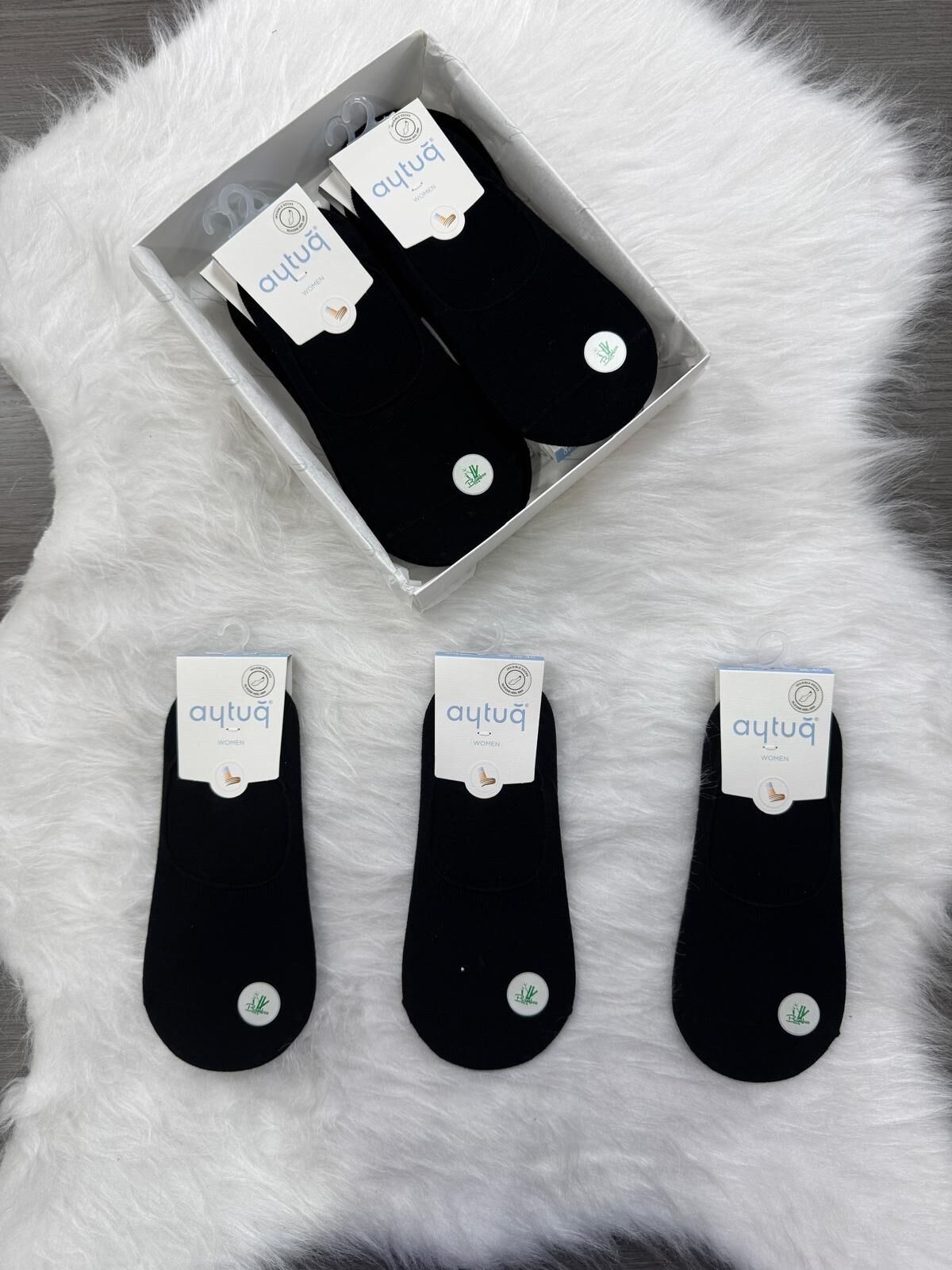 AYTUĞ 34301 BAYAN BAMBU SUBA DÜZ SİYAH