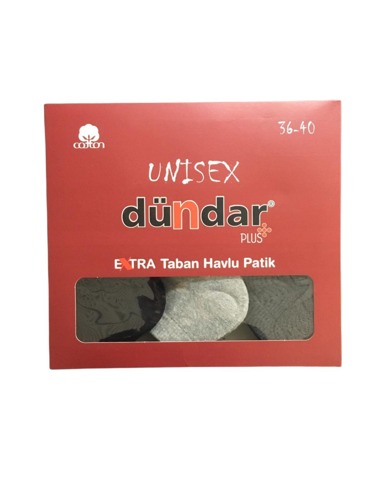 DÜNDAR 7668 BAYAN PLUS HAVLU PATİK