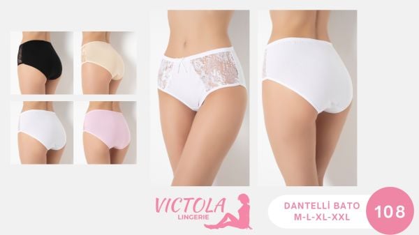 VİCTOLA 108 BAYAN DANTELLİ BATO