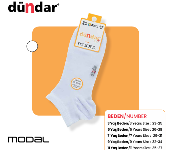 DÜNDAR 8047 KIZ ÇOCUK PLUS MODAL PATİK