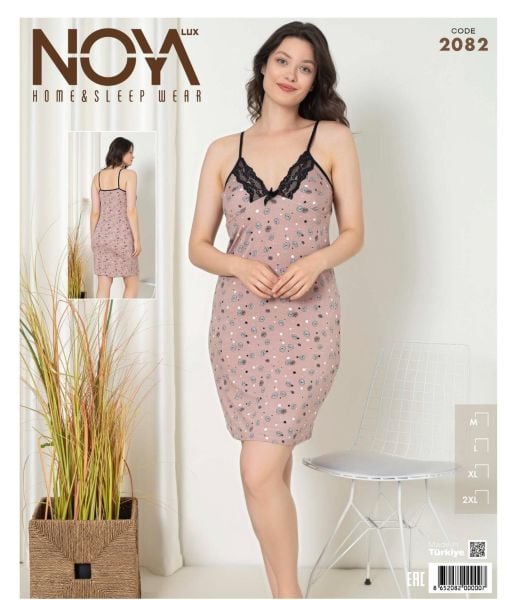 NOYA LUX 2082 BAYAN İP ASKILI GECELİK