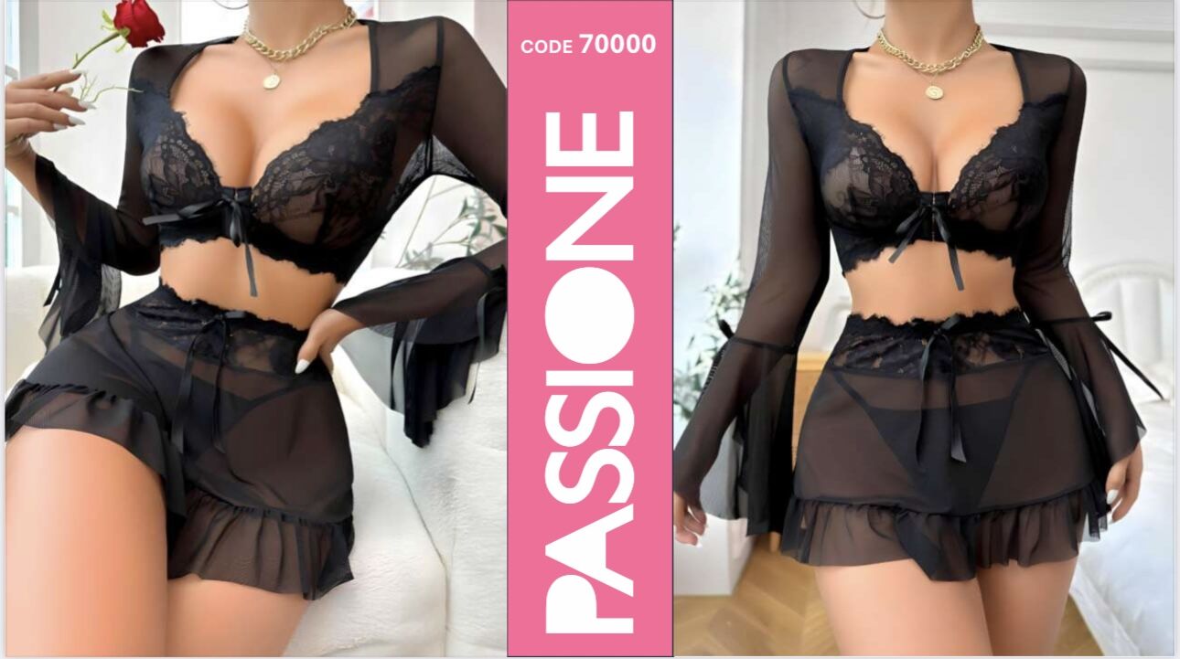 REAL PASSIONE 70000 FANTEZİ BÜSTİYER ETEK TAKIM