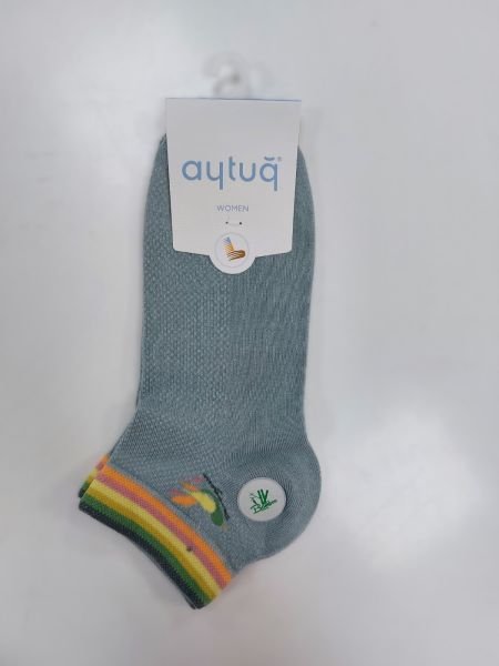 AYTUĞ 34275 BAYAN BAMBU PATİK DESEN 14