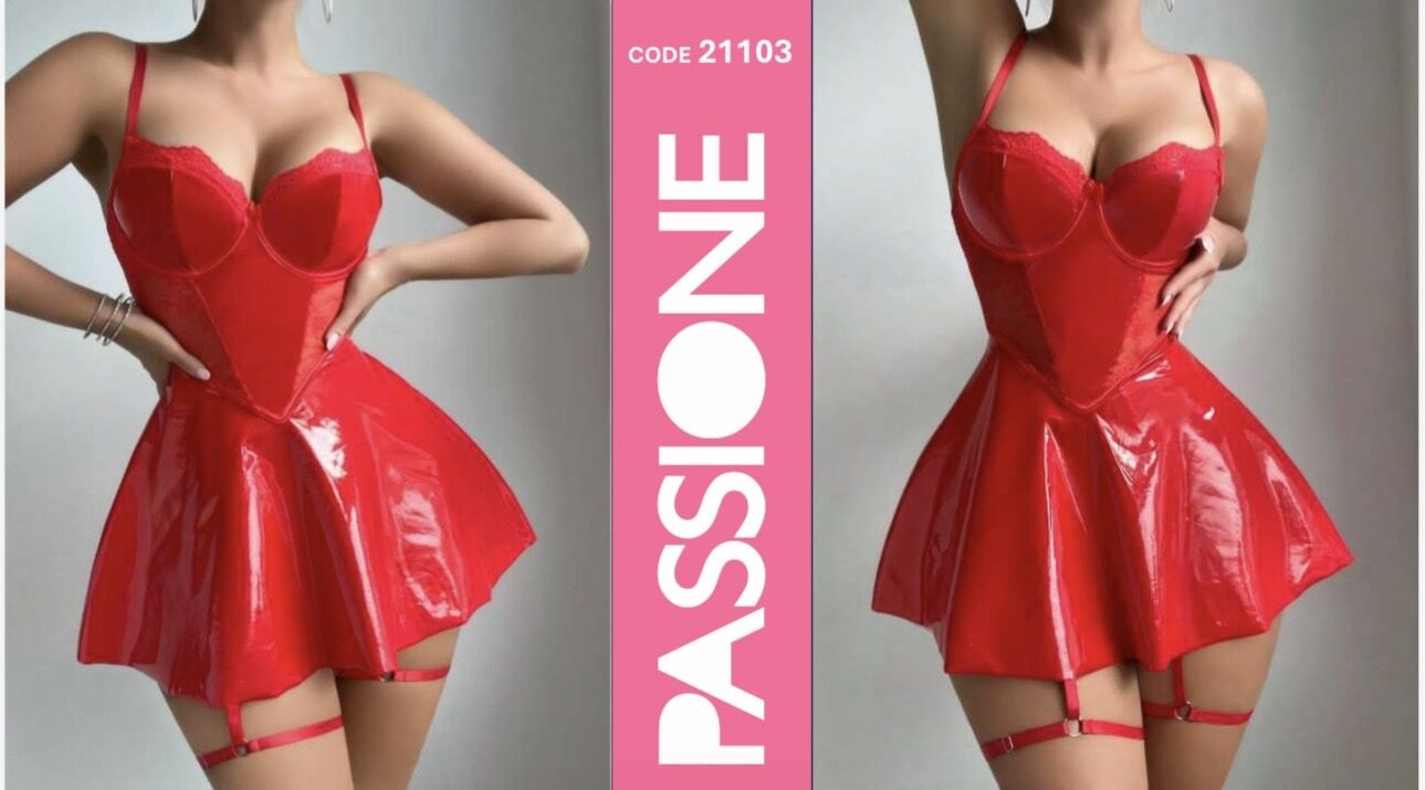 REAL PASSIONE 21103 DERİ ELBİSE S/M*2-L/XL*2